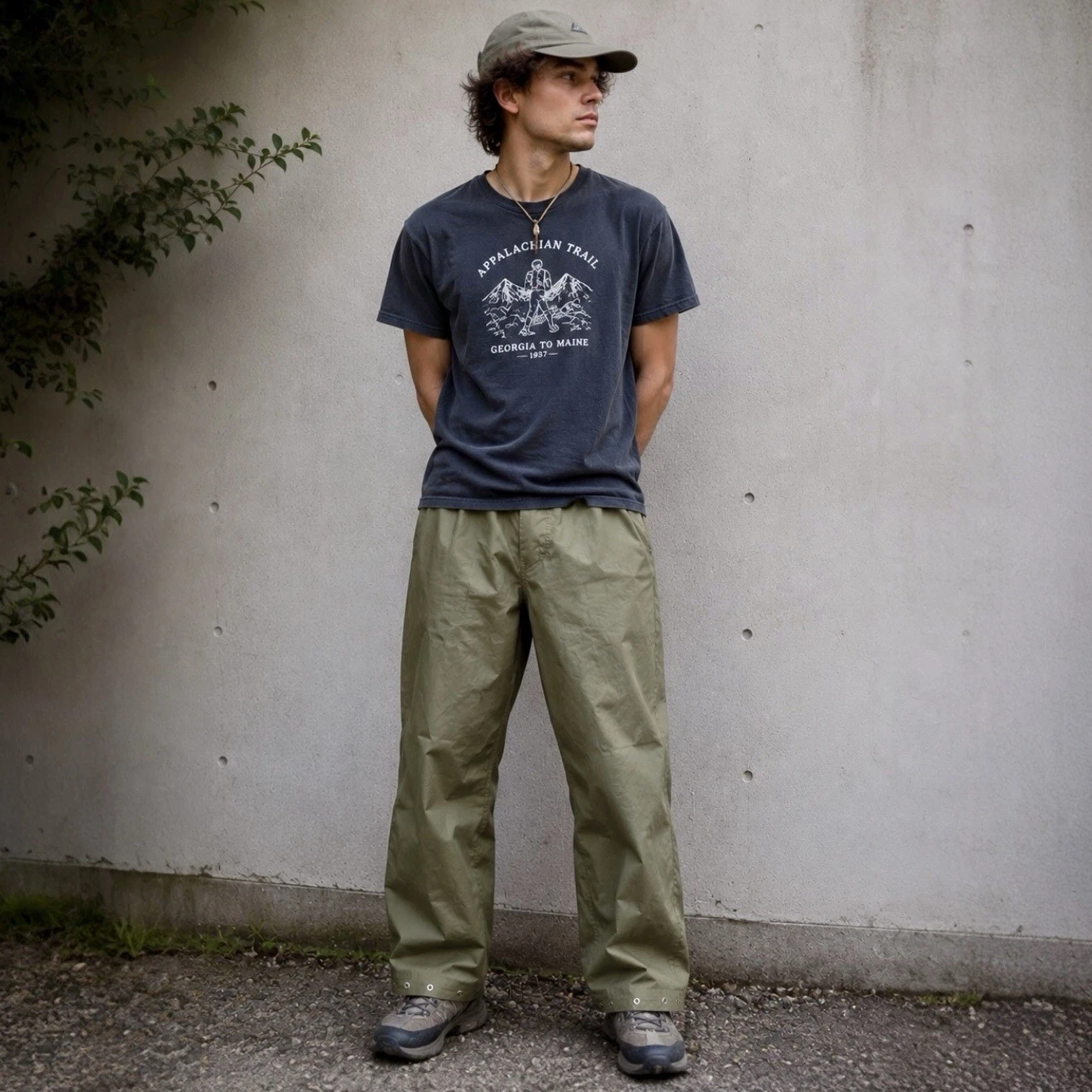 Vintage Japanese Military NBC Chemical Protective Overpants Medium Pants 70s/80s