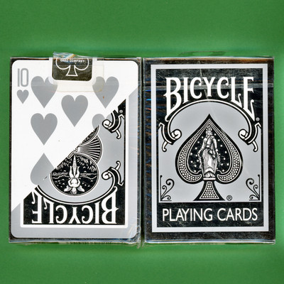 Silver Bicycle playing cards Vintage Ohio