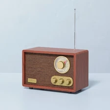 Portable AM/FM Bluetooth Radio Tonal Brown - Hearth & Hand with Magnolia
