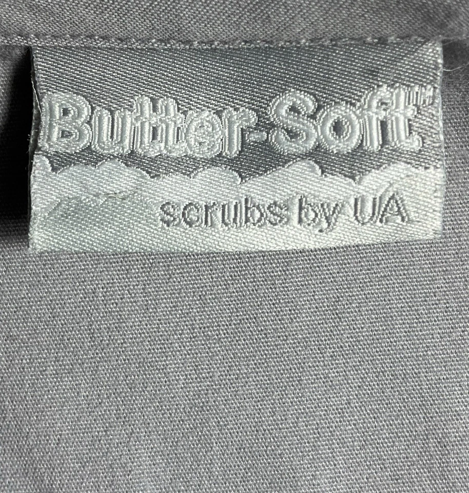 Exfoliantes suaves de mantequilla talla grande gris claro bolsillos con cierres mezcla de algodón peinado Foto 3 de 4