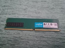 Crucial 8GB DDR4-2666 UDIMM 1.2V CL19 Desktop Memory - TESTED