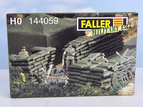 (7169) Faller H0 Military 144059 sacos de arena contenido 200 unidades nuevo y embalaje original | Condition: Neu