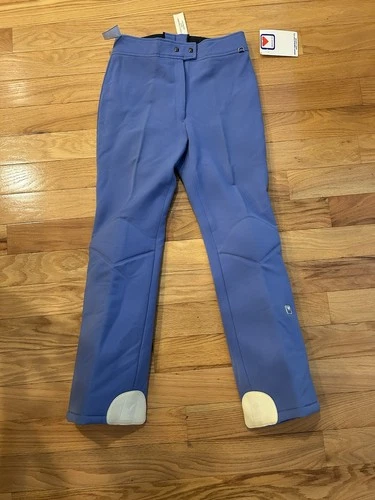 Vintage 80s NWT Obermeyer ‘Caliber’ Ski Snow Pants Women Periwinkle Blue READ