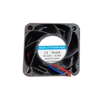 Cooling Fan For CCHV CHT4024BH-W28C DC24V 0.20A 40*40*28MM 3PIN New