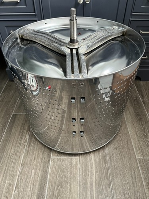 #ad #ad GE General Electric Washer Spin Basket Drum amp; Spider Arm Trunnion WH45X10137 #2 $259.99