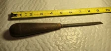 J B Addis & Sons No.10 Prize Medals Angled Edge Wood Chisel. Appr.1/4"
