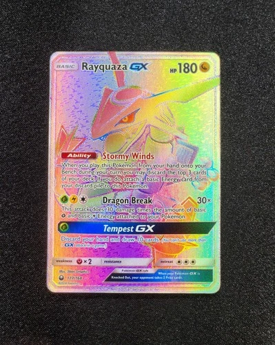 Rayquaza GX (Secret) 177/168 Sm-Celestial Storm Holo