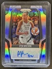 2025 Panini WNBA Prizm A'ja Wilson Signatures Auto Autograph #SG-AW Aces