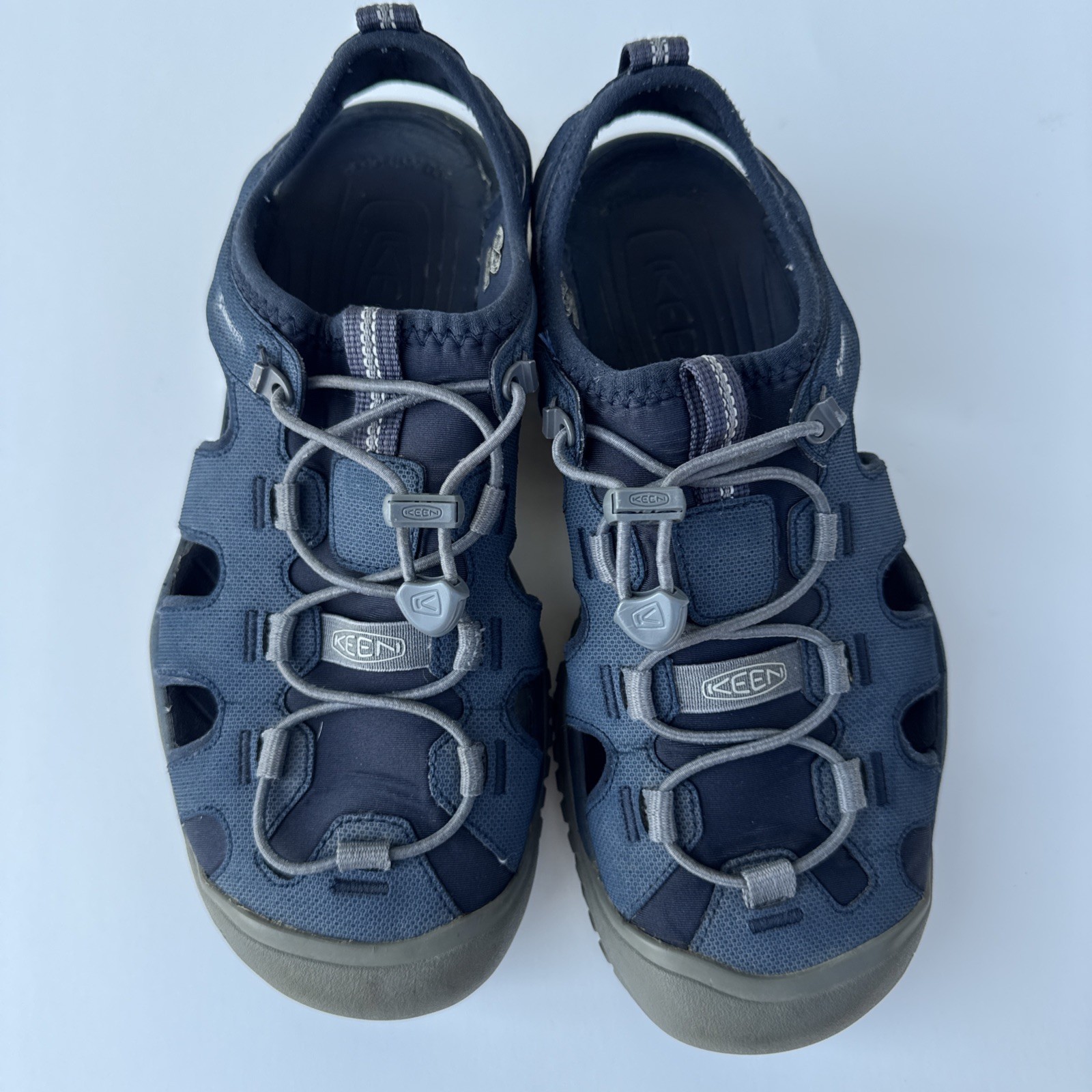KEEN Sandalo uomo SOLR punta chiusa acqua grigio navy acciaio taglia 8 5 (US)