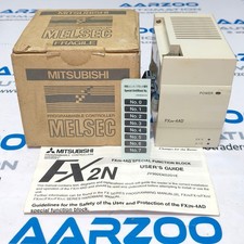 MITSUBISHI FX2N-4AD MELSEC-F 4-CHANNEL ANALOG INPUT MODULE FX2N 4AD SUPPLY 24VDC