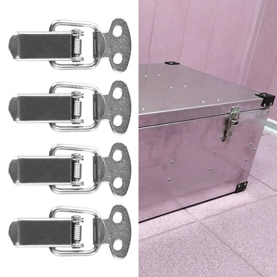 4 Stück Mini Federbelastete Klemme Clip Fall Box Latch Catch Toggle Verschlüsse