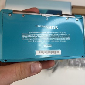 Nintendo 3DS Handheld System (CIB) - Aqua Blue US Model Complete In Box CIB