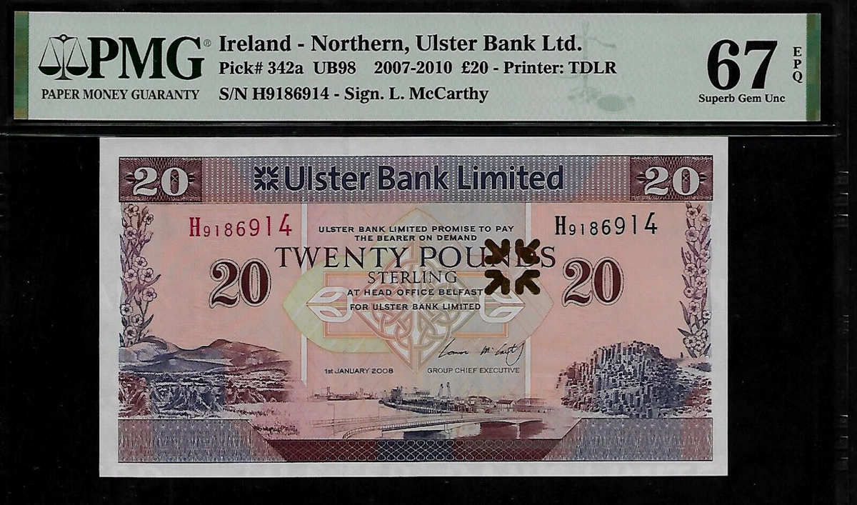 PMG Banknote Irish Paper Money for sale | eBay