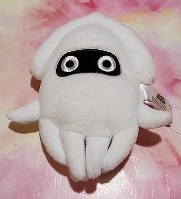 2017 Super Mario Bros Blooper Squid 7'' Plush Little Buddy Nintendo