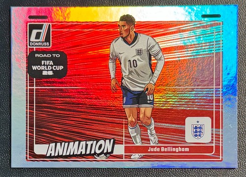 2025-26 Donruss World Cup JUDE BELLINGHAM - ANIMATION/Case Hit, England #14, EX