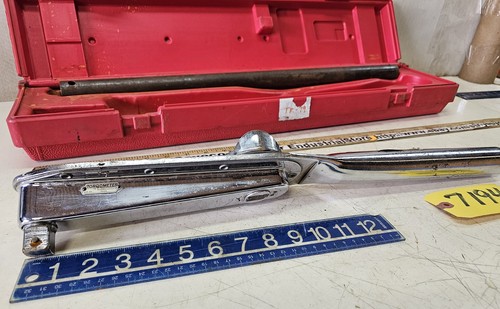 SNAP ON TORQUE METER WRENCH TORQOMETER 0 THRU 4200 TE353 S/N1034