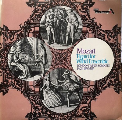 Wolfgang Amadeus Moz - 'Figaro' For Wind Ensemble - Used Vinyl Recor - G12170z