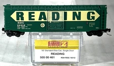 MICRO-TRAINS Z SCALE 50' STANDARD BOX CAR READING 50500461