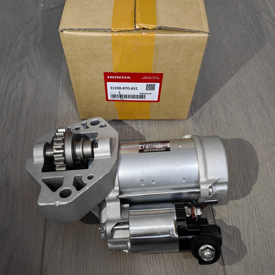 Nuevo motor de arranque OEM 31200-R70-A51 PARA 2009-2014 Honda Pilot V6 3,5 L Stock en EE. UU. Foto 2 de 4