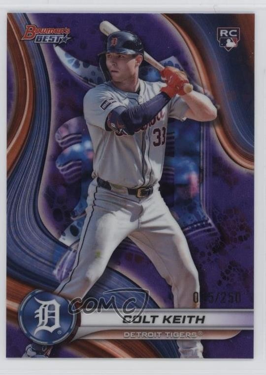 2024 Bowman's Best Purple Refractor /250 Colt Keith #28 17kh