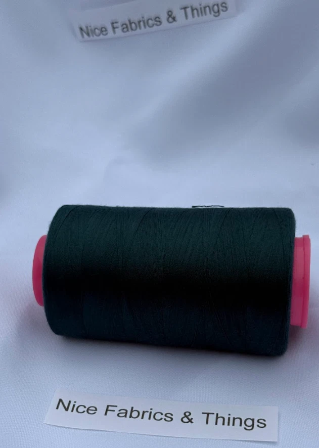 50 Spools - Turquoise AX528 Multi Purpose Sewing Thread - Image 2 of 3