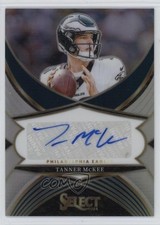 2024 Panini Select Signatures Silver Prizm Tanner McKee #SSP-TME Auto 1h1