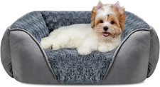 Rectangle Washable Orthopedic Dog Bed for Small, Medium and Large Dogs, Soft Cal