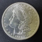 1881 S  MORGAN SILVER DOLLAR IN BU CONDITION !!!
