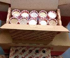 Lincoln Penny  Original Bank Wrapped Loomis Rolls  $5 Gift Box 10 rolls