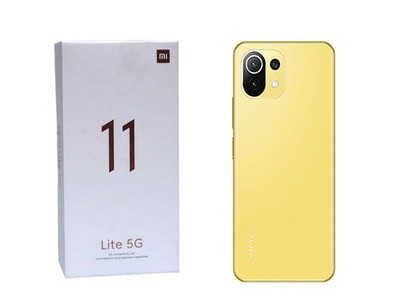 Xiaomi Mi 11 Lite 5G 128GB 8GB RAM Citrus Yellow Dual SIM Smartphone Gelb