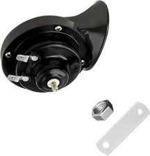 Loud Car Horn, 12V Waterproof Snail Electric Horn, 303DB High Tone Horns Replace