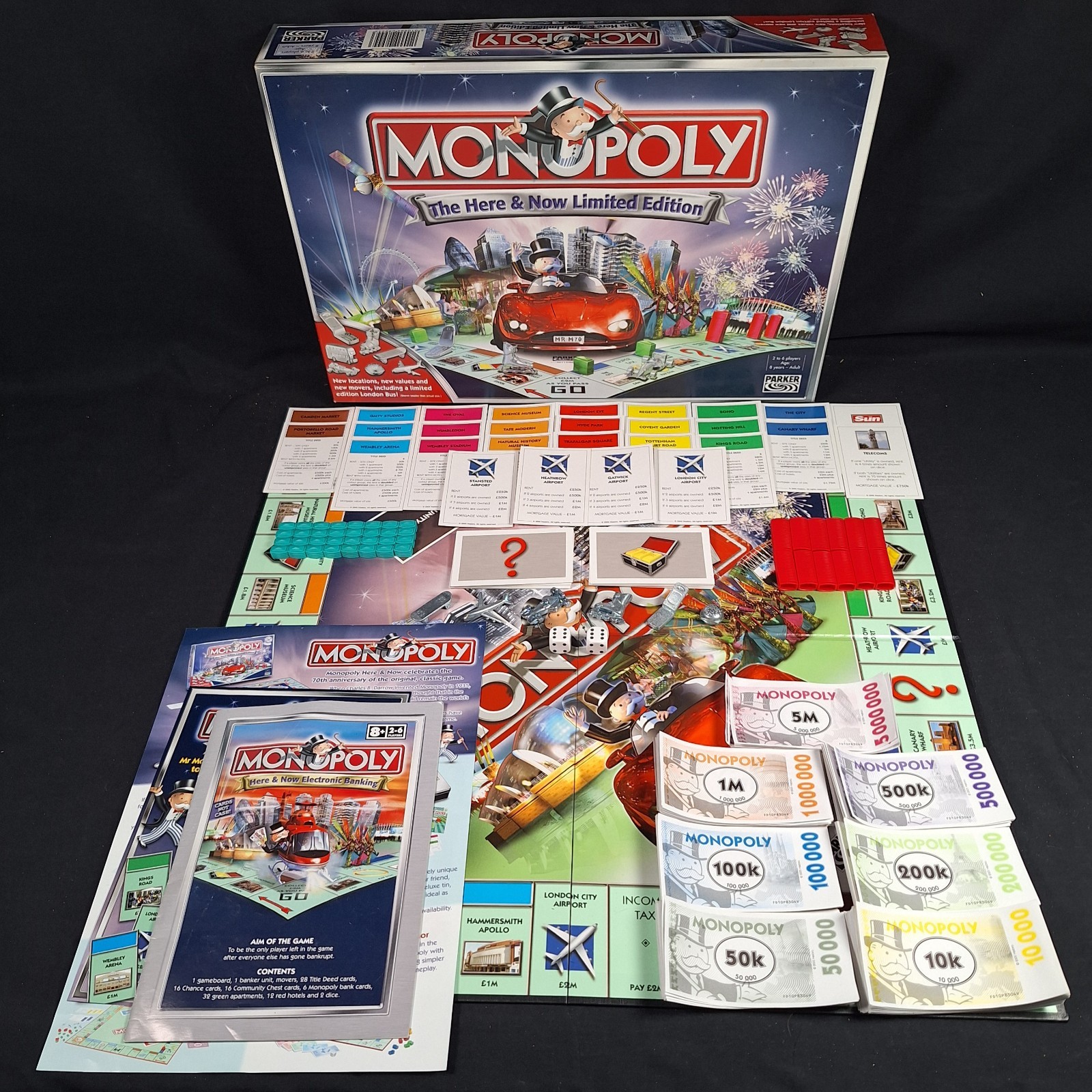 Monopoly The Here and Now Limited Edition by Parker 2005 Complete