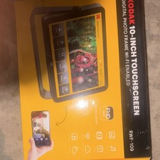 Kodak 10-Inch Touchscreen Digital Photo Frame Wi-Fi RWF-109 Black
