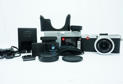 [Top NEUWERTIG] Leica X2 silber 16,2-MP-Digitalkamera Elmarit 24 mm f/2,8...