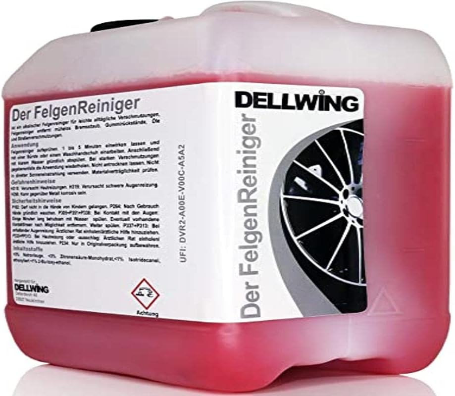Pulitore Cerchioni 5 Litri Professionale Alluminio - Pronto all'Uso