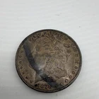 1878 Morgan Silver Dollar $1 Coin Circulated 0.9 Fineness Silver US