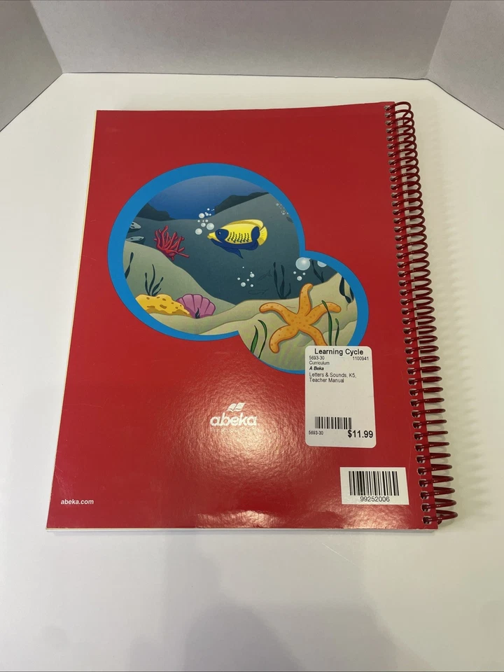 Abeka K5 Letters And Sounds Teacher Key - Image 3 of 3