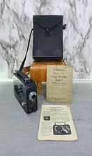 1933 Kodak Cine-Kodak Eight Model 20 8mm Non Reflex Camera w/ Case Manuals