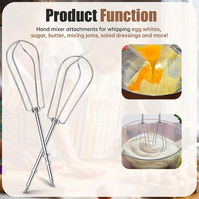 Replacement Beaters for Cuisinart Hand Mixer CHM-3 CHM-5 CHM-7 HM-50 HM-70 HM...