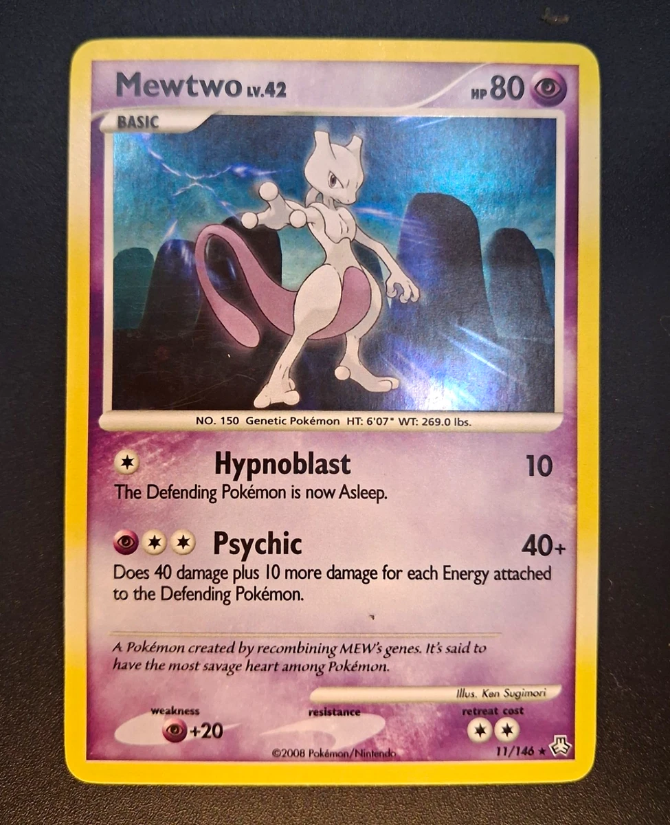Mewtwo Pokémon TCG Legends Awakened Individual Collectible Card