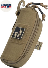 Eyeglasses Hard Case Tactical Molle Zipper Sunglasses Carrying Case 1000D Nylon