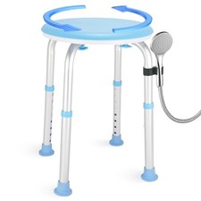 FSA/HSA Adjustable Swivel Bath Seat Shower Chair for Inside Shower, Shower