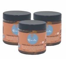 3 Pack Curls Passion Fruit Curl Control Paste 4 oz Sculpting Shine Pomade 
