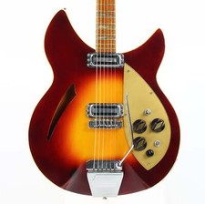 1963 Rickenbacker 365 New Capri Autumnglo - Rare Model, Vintage 360 W/ Accent Vi