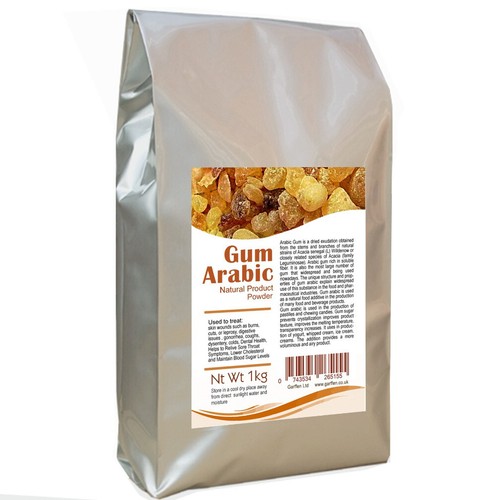 Arabic Gum Powder 1kg Spray Dried Premium Quality Food Grade Acacia