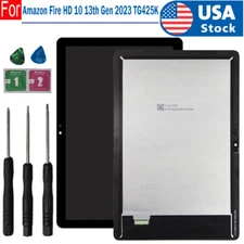 For Amazon Fire HD 10 13th Gen 2023 LCD Display Touch Screen Digitizer Assembly