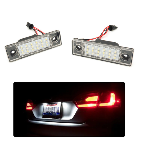 Rear Number License Plate Lights LED Assembly Fits Chevrolet Cruze 2013