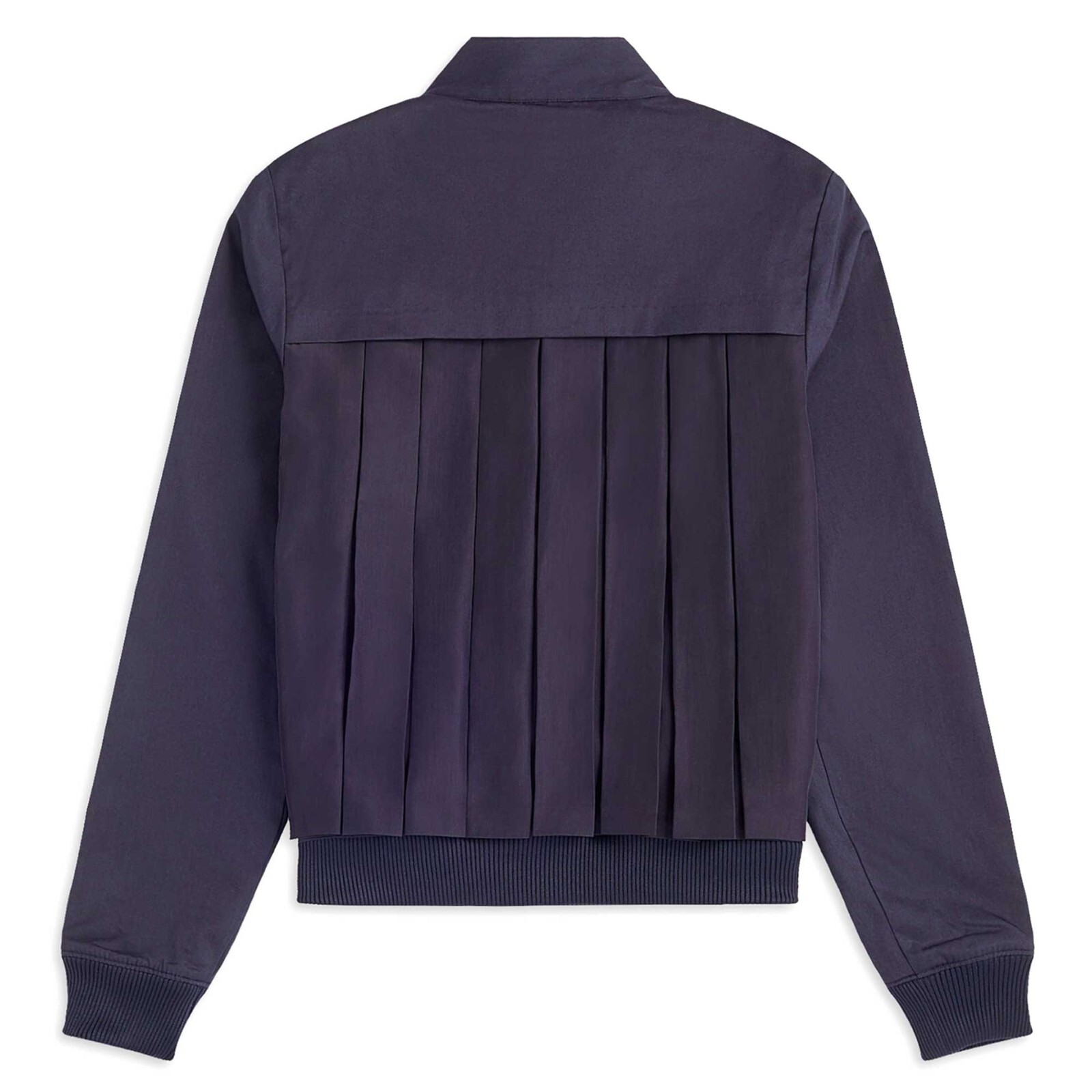 RARE Fred Perry Harrington Jacket Navy / Bronze Pleated Cape Back  10 RRP £190 image 2
