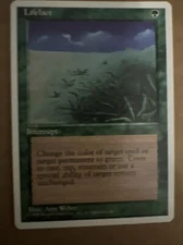 Lifelace Card 1995 4th Edition Magic the Gathering Pack Fresh Un Played