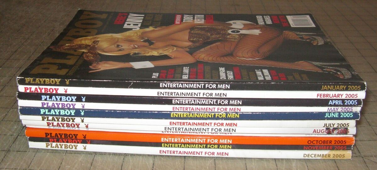 PLAYBOY 11 Magazine Jan-Dec 2005 Partial Year Set Missing PLAYBOY 11 Magazine Jan-Dec 2005 Partial Year Set Missing